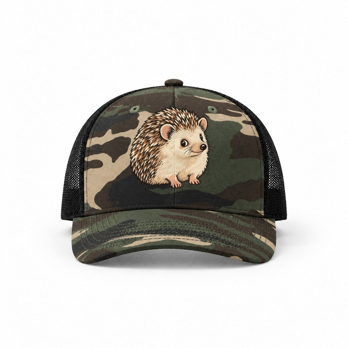 Woodland Camo-Black — front view
