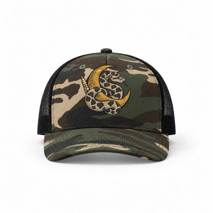 Woodland Camo-Black — front view