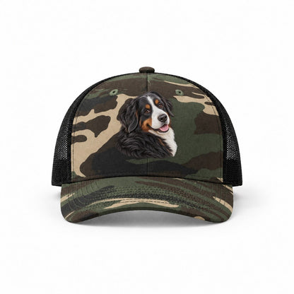 Woodland Camo-Black — front view