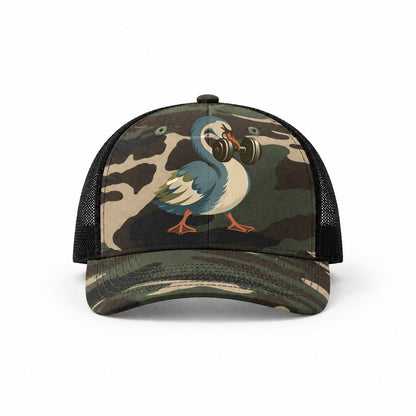 Woodland Camo-Black — front view