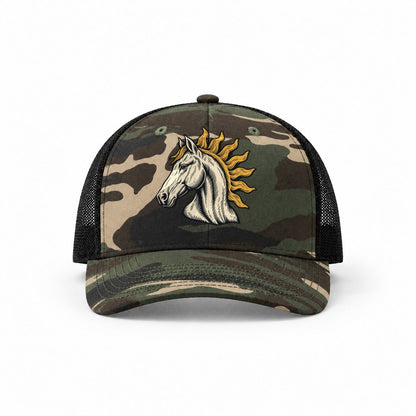 Woodland Camo-Black — front view