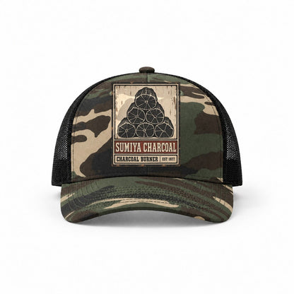 Woodland Camo-Black — front view