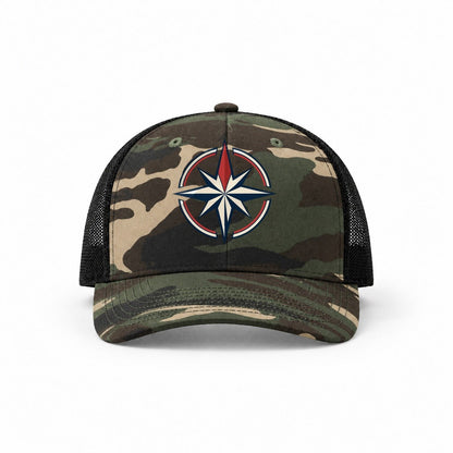 Woodland Camo-Black — front view
