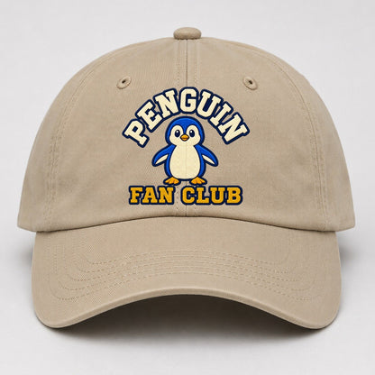 Penguin Fan Club Baseball Cap – Khaki