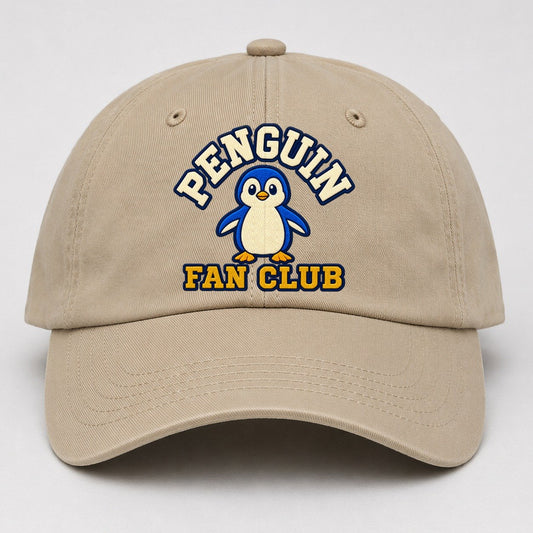 Penguin Fan Club Baseball Cap – Khaki
