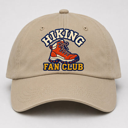 Hiking Fan Club Baseball Cap – Khaki