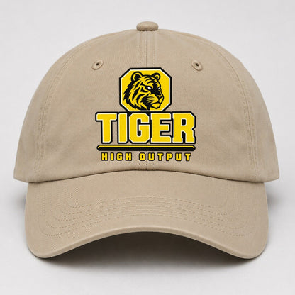Tiger High Output Heavy Duty Baseball Cap – Khaki