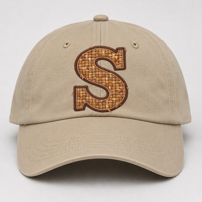 Woven Tweed S Monogram Baseball Cap – Khaki