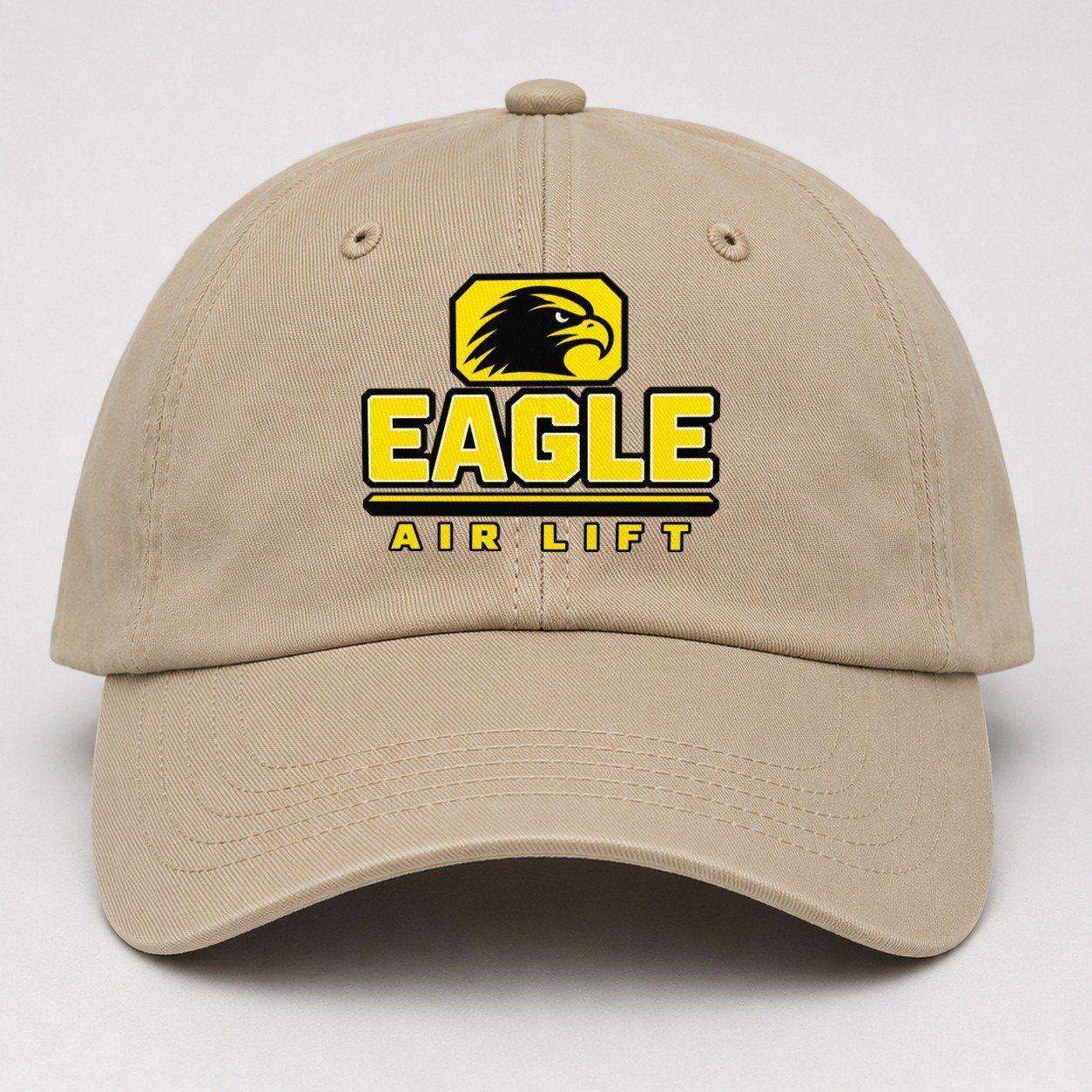 Eagle Air Lift Heavy Duty Baseball Cap – Khaki