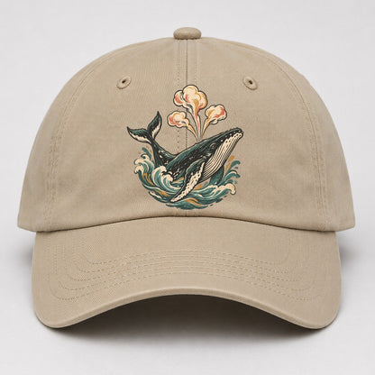 Whale Breath Cloud Gentle Wild Baseball Cap – Khaki