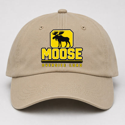 Moose Oversize Load Heavy Duty Baseball Cap – Khaki