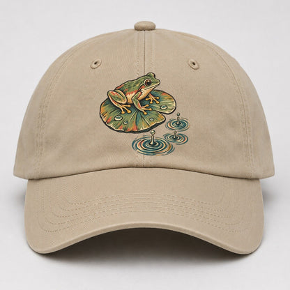 Frog Rain Ring Gentle Wild Baseball Cap – Khaki