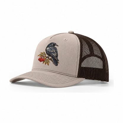 Raven Winter Rowan Character Club Trucker Hat – Khaki Brown
