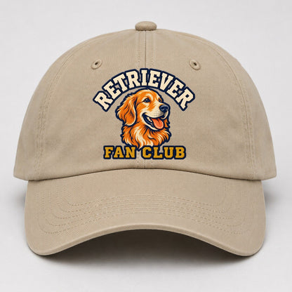 Retriever Fan Club Baseball Cap – Khaki