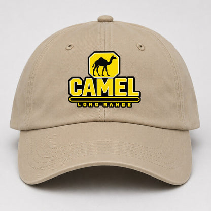 Camel Long Range Heavy Duty Baseball Cap – Khaki