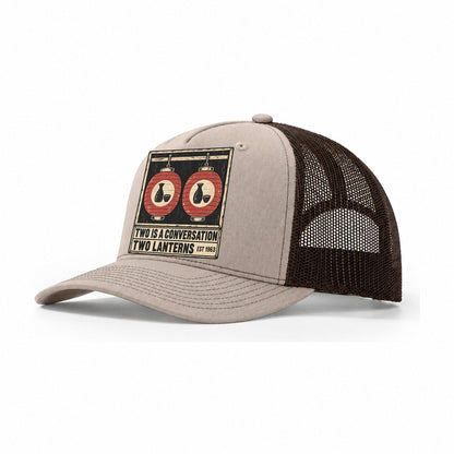 Two Lanterns Izakaya Rules Trucker Hat – Khaki Brown