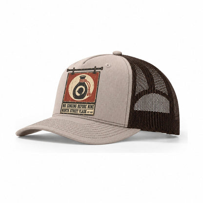 Ninth Street Flask Izakaya Rules Trucker Hat – Khaki Brown