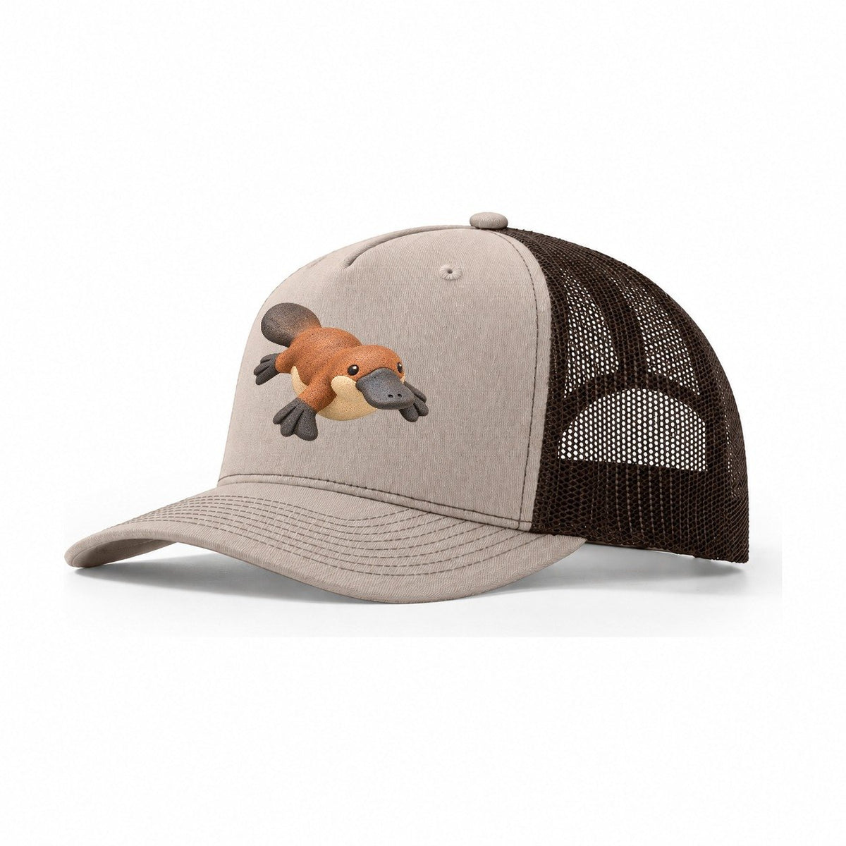 Platypus Paddle Trucker Hat – Khaki Brown