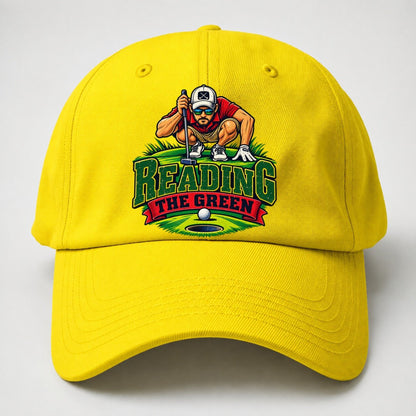 Reading The Green Golf Life Baseball Cap – Yellow