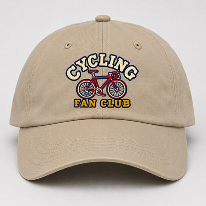 Cycling Fan Club Baseball Cap – Khaki