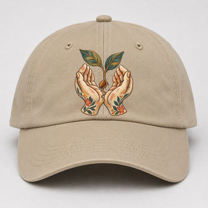 Open Hands Seedling Gentle Wild Baseball Cap – Khaki