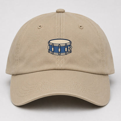 Snare Drum Tiny Solo Marks Baseball Cap – Khaki