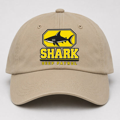 Shark Deep Patrol Heavy Duty Baseball Cap – Khaki