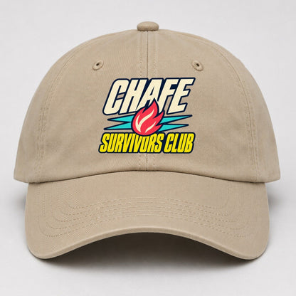Chafe Survivors Club 90S Running Clubs Baseball Cap – Khaki