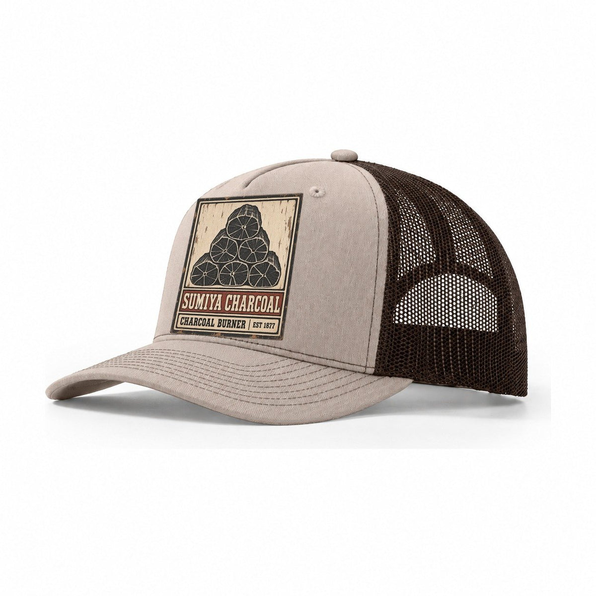 Sumiya Charcoal Noren Trade Co Trucker Hat – Khaki Brown