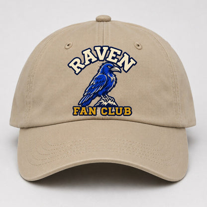 Raven Fan Club Baseball Cap – Khaki