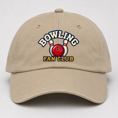 Bowling Fan Club Baseball Cap – Khaki