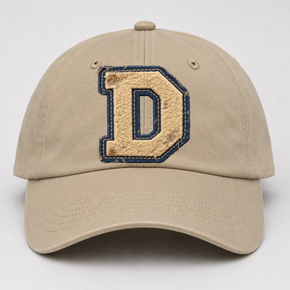 Varsity Chenille D Monogram Baseball Cap – Khaki