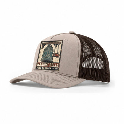 Narumi Bell Foundry Noren Trade Co Trucker Hat – Khaki Brown