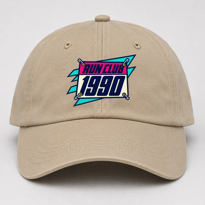 Race Bib 1990 Run Club 90S Running Clubs Baseball Cap – Khaki