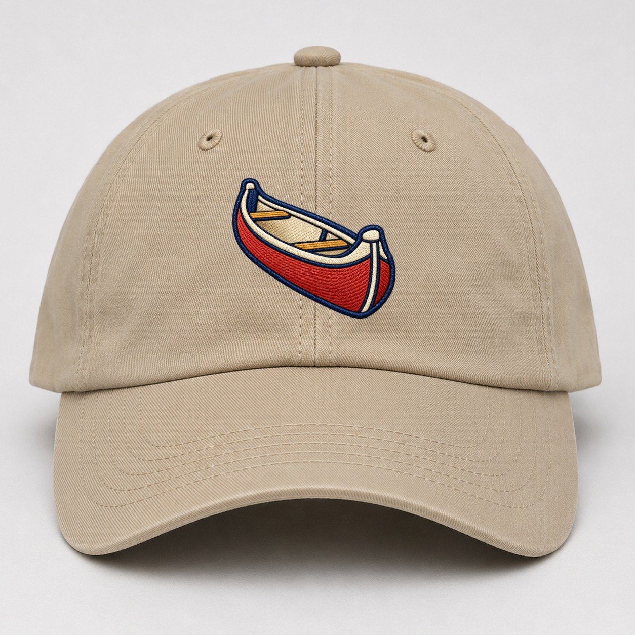 Canoe Tiny Solo Marks Baseball Cap – Khaki