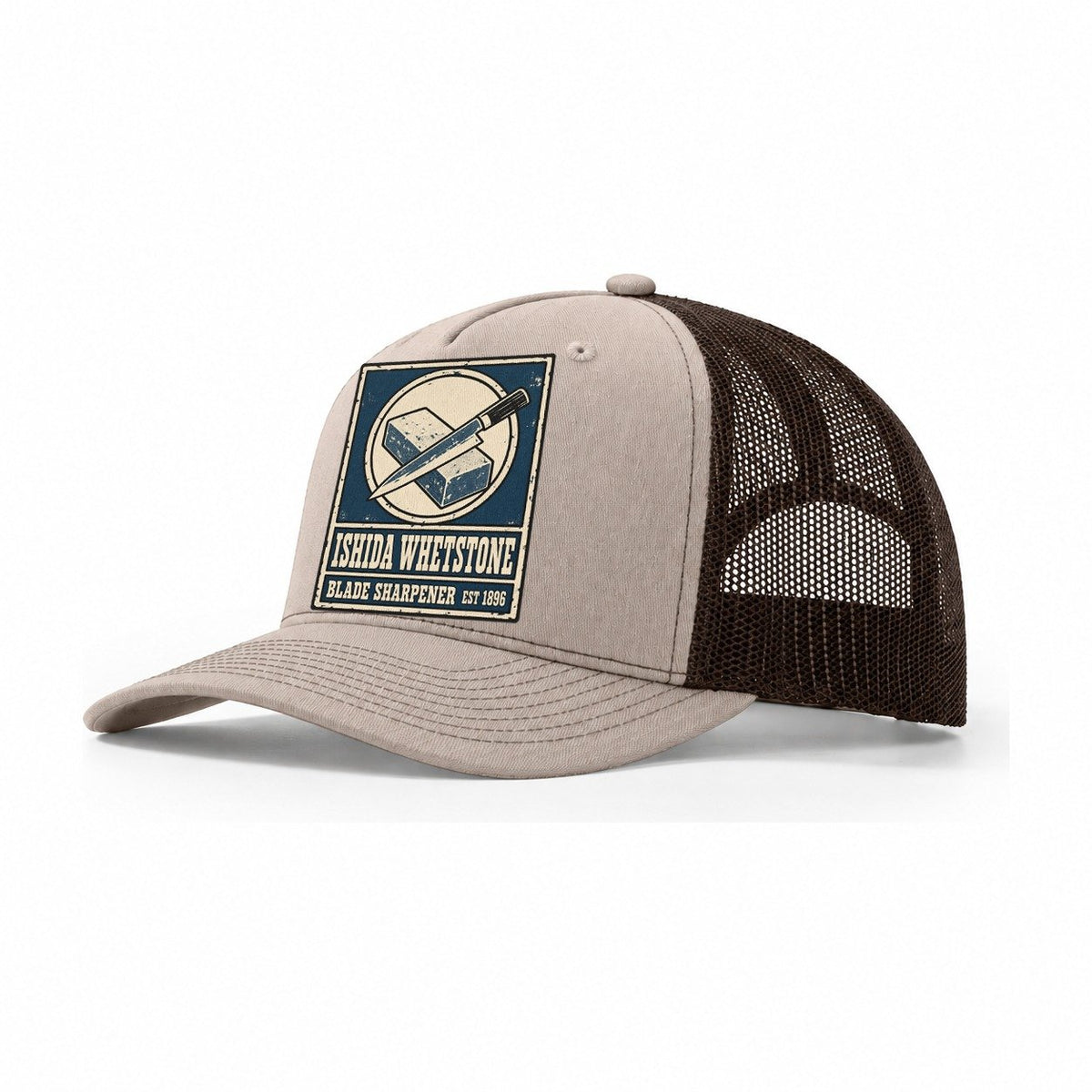 Ishida Whetstone Noren Trade Co Trucker Hat – Khaki Brown