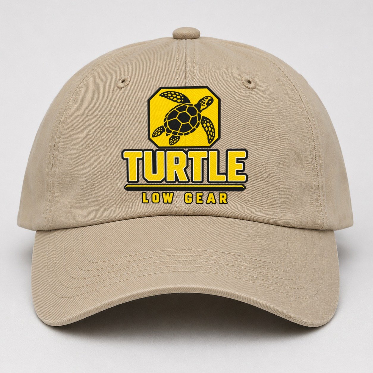 Turtle Low Gear Heavy Duty Baseball Cap – Khaki