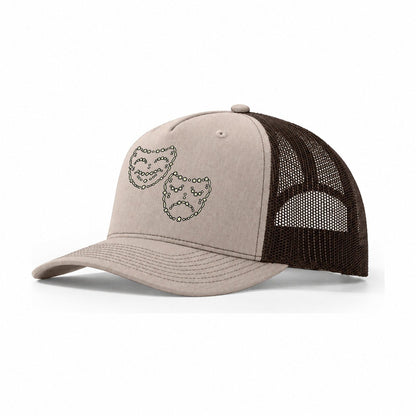 Two Stage Moods Trucker Hat – Khaki Brown