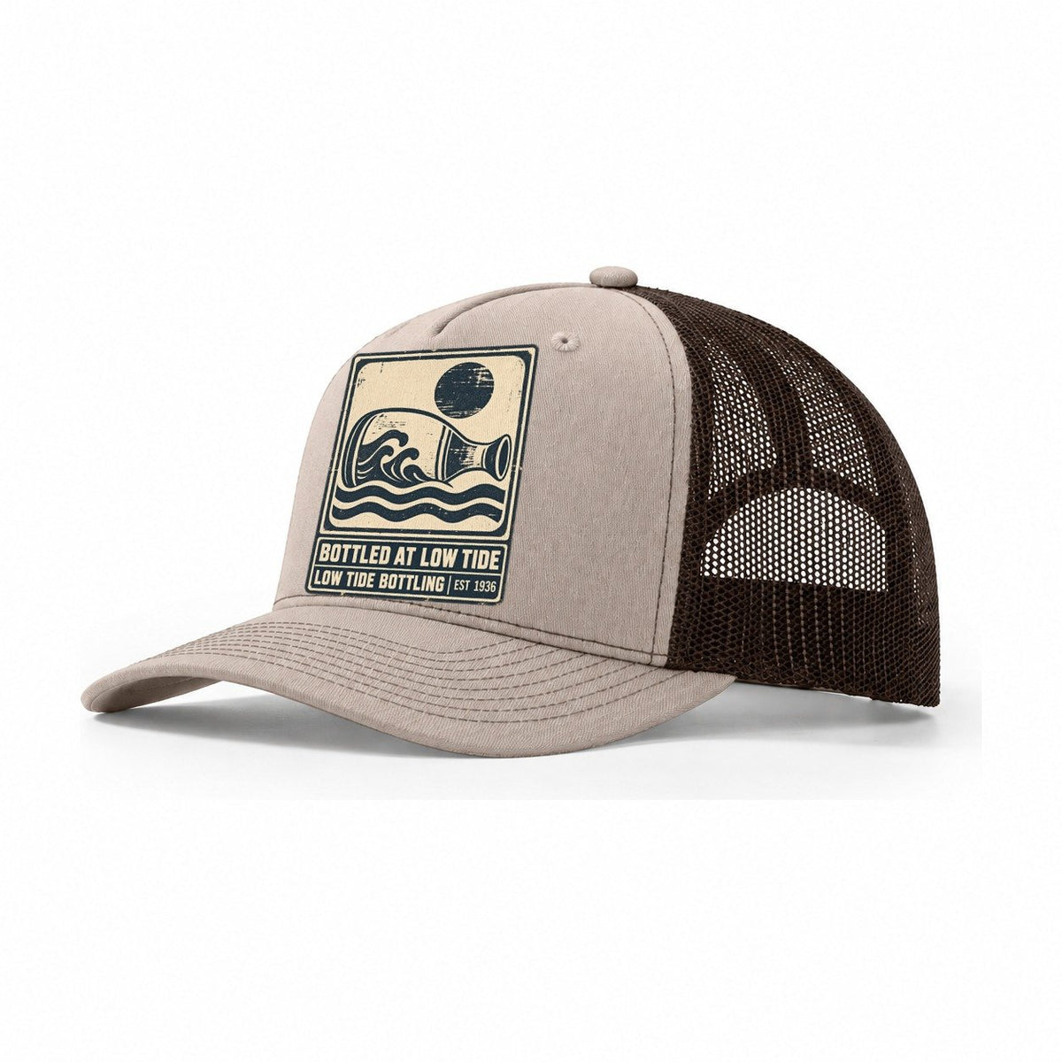 Low Tide Bottling Izakaya Rules Trucker Hat – Khaki Brown