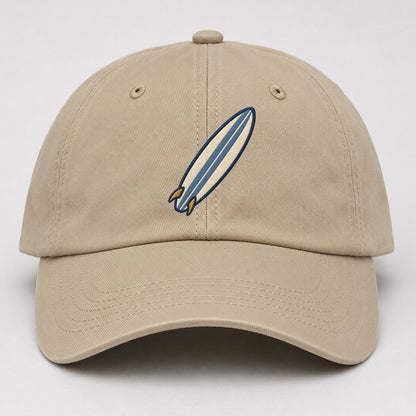 Surfboard Tiny Solo Marks Baseball Cap – Khaki