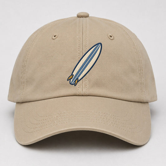 Surfboard Tiny Solo Marks Baseball Cap – Khaki