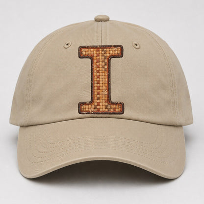 Woven Tweed I Monogram Baseball Cap – Khaki