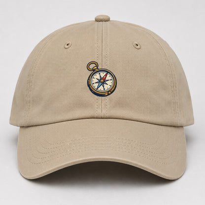 Outdoor Compass Tiny Solo Marks Baseball Cap – Khaki