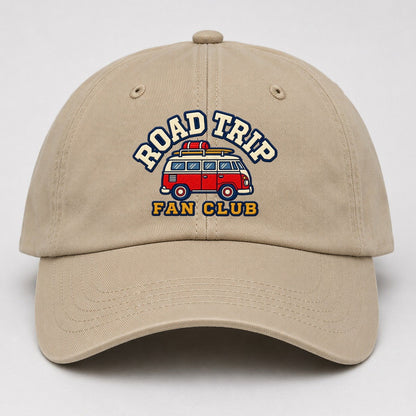 Road Trip Fan Club Baseball Cap – Khaki