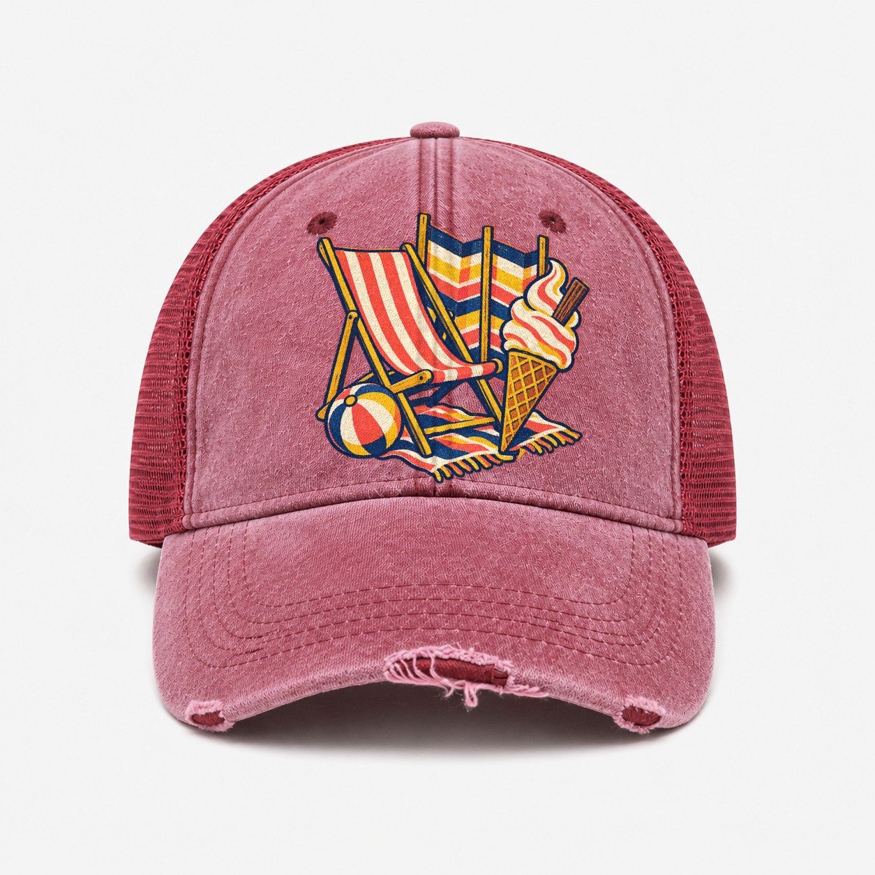 Wine Red — front view