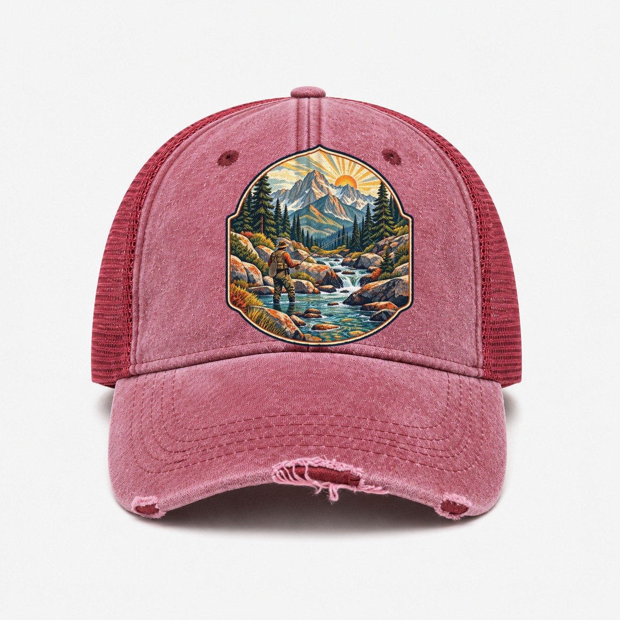 Wine Red — front view