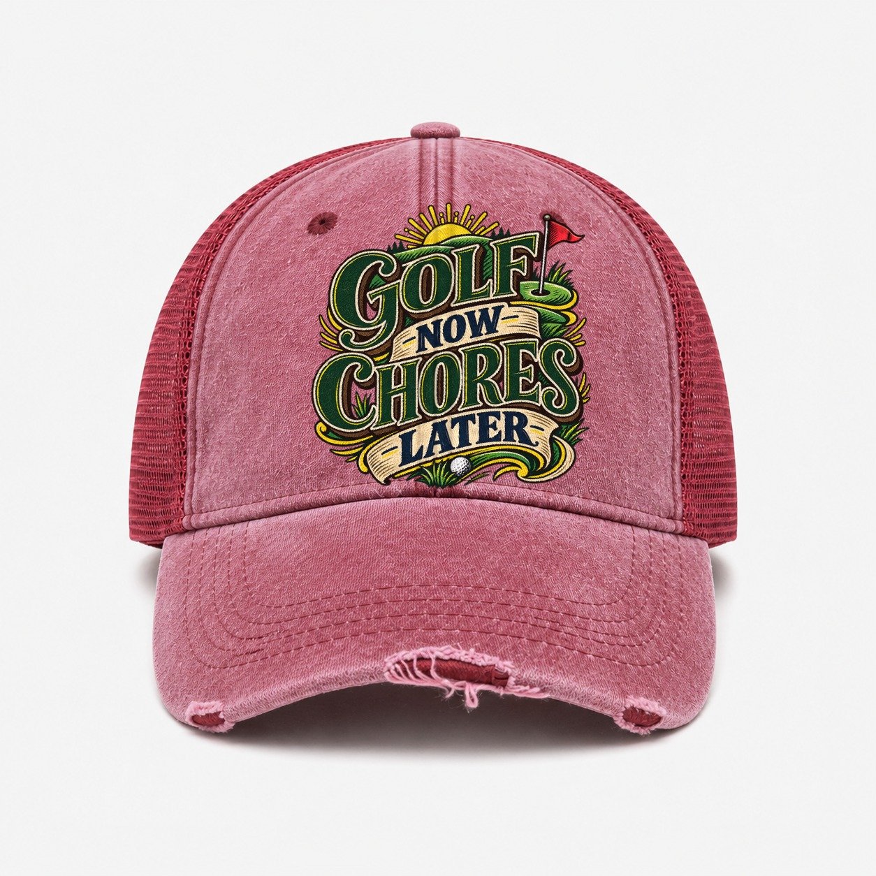 Wine Red — front view