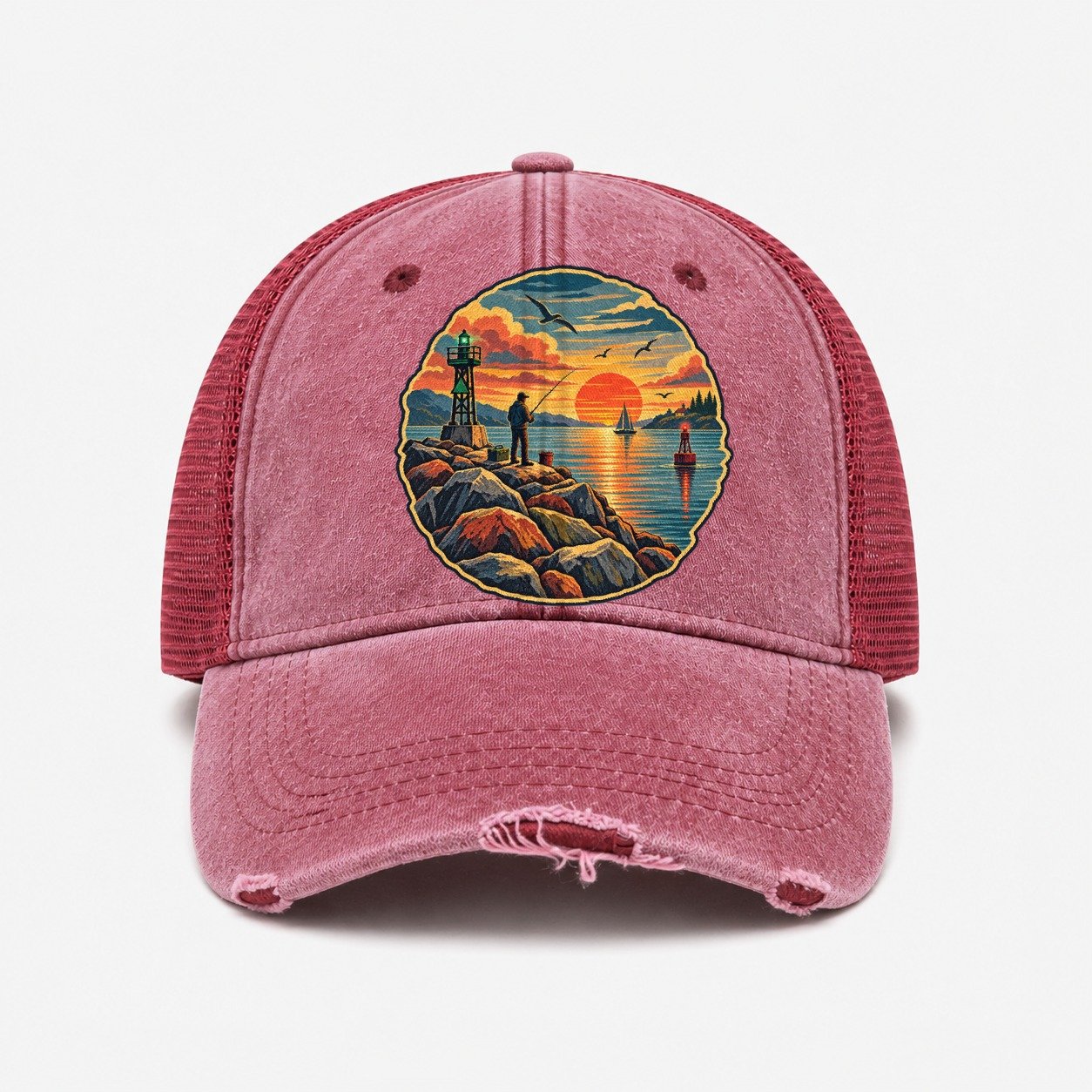 Wine Red — front view
