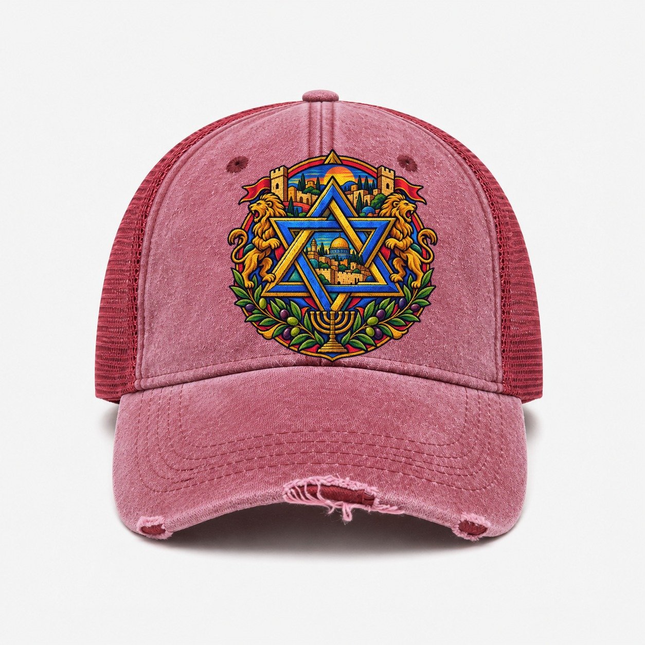 Wine Red — front view