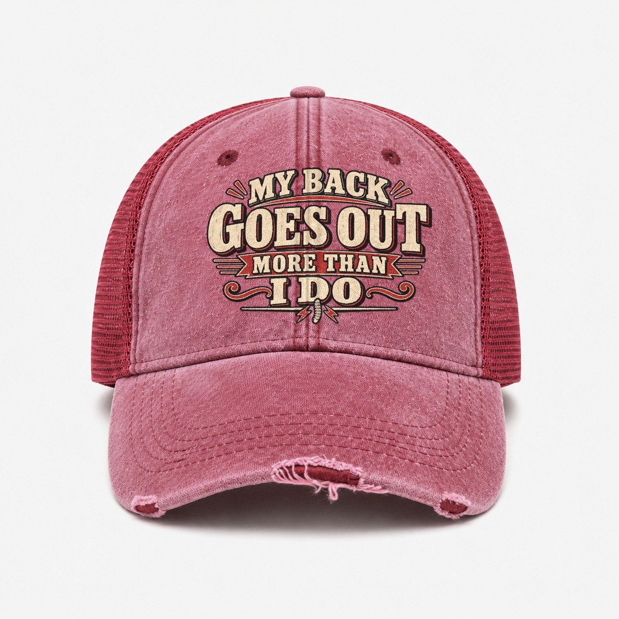 Wine Red — front view
